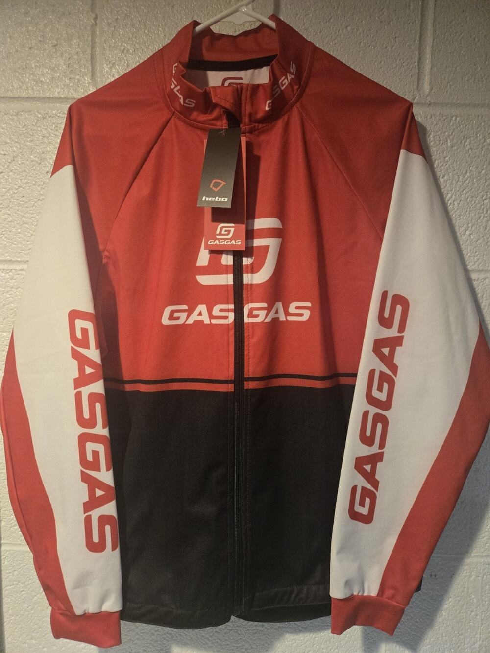 Gasgas Hebo Pro Jacket Cycling Red Black XL New With Tags